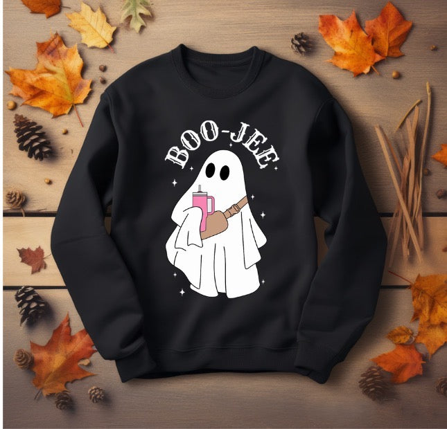 BOO-JEE ghost sweatshirts