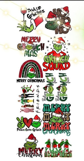 GRINCHMAS DTF gangsheet